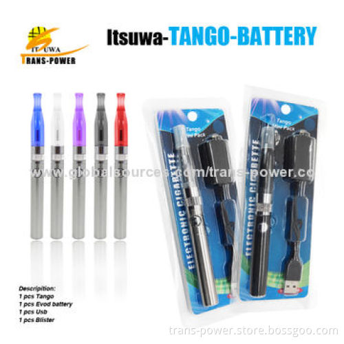 Itsuwa Fashionable E Cigarette Tango Vaporizer, 1.6mL Capacity, Dual Coil